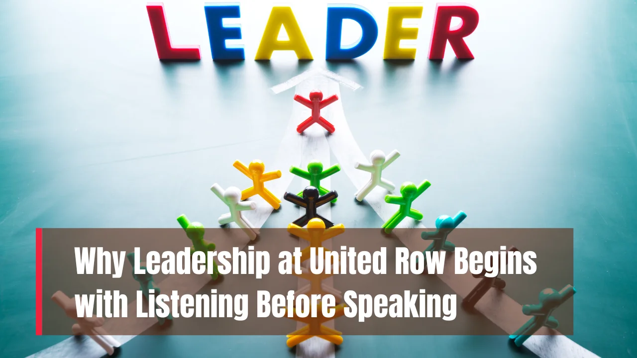 Leadership at United Row