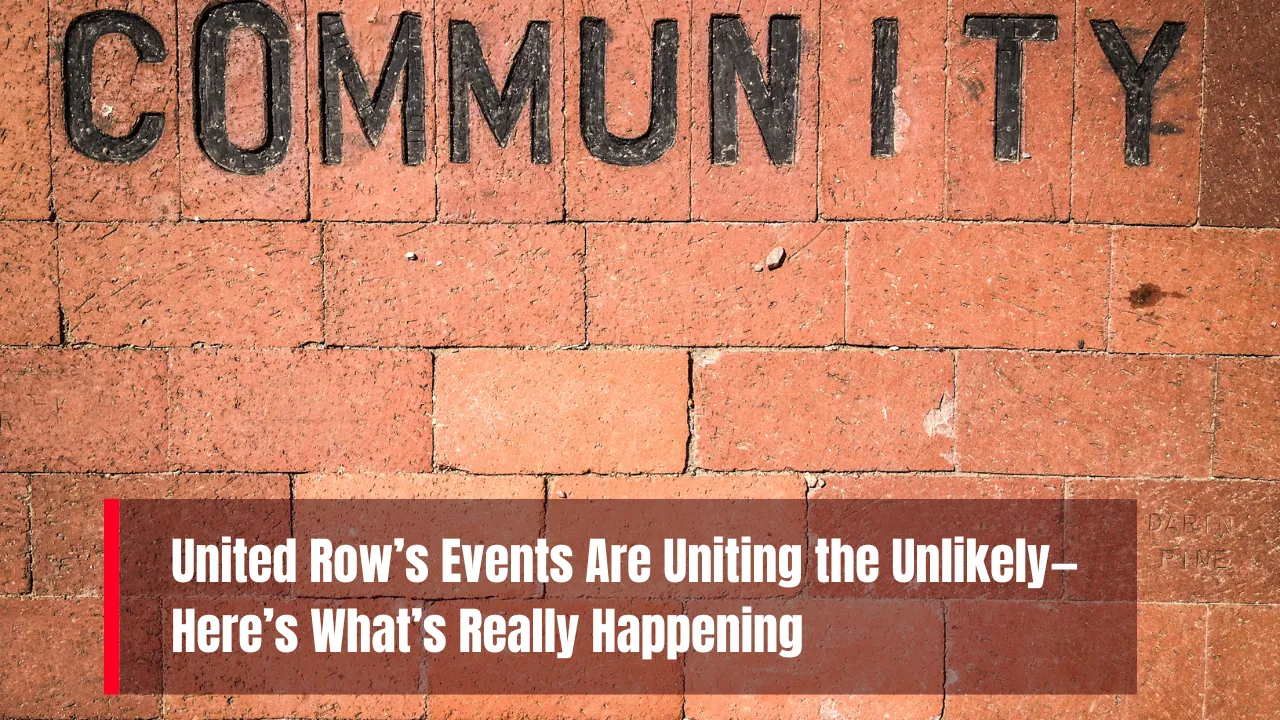 United Row’s Community Events
