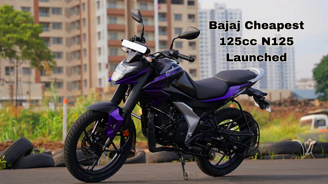 Bajaj Cheapest 125cc N125 Launched – 75Km/l Mileage, 12L Fuel Tank Capacity, Dual Disc Brake, Price just ₹30,000