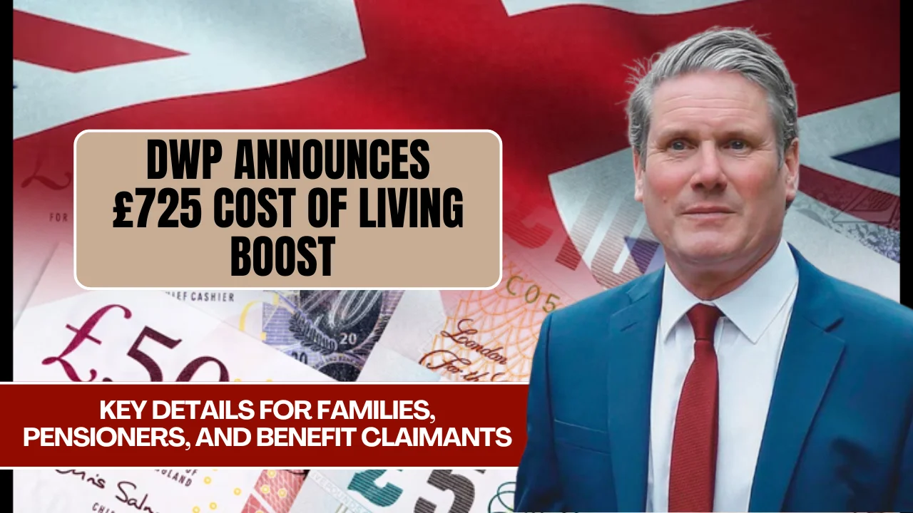 DWP £725 Cost of Living Boost
