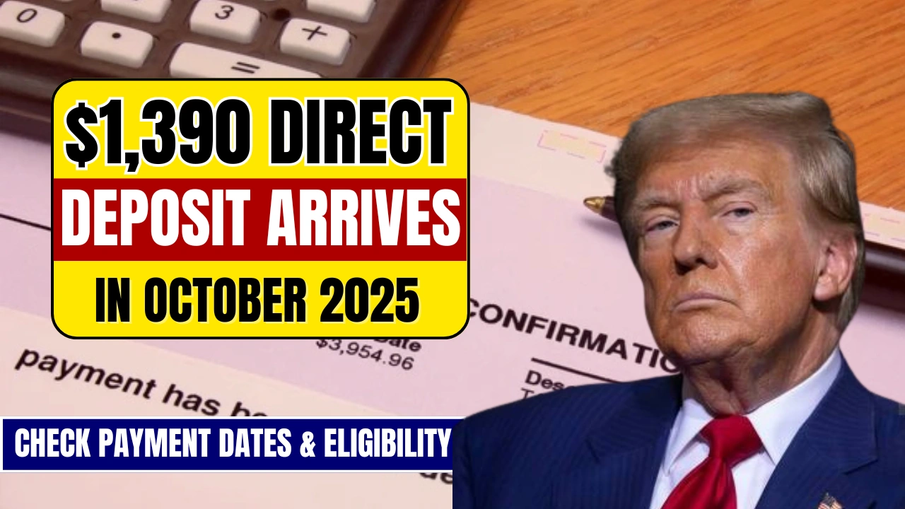 Direct Deposit Arrives in October 2025