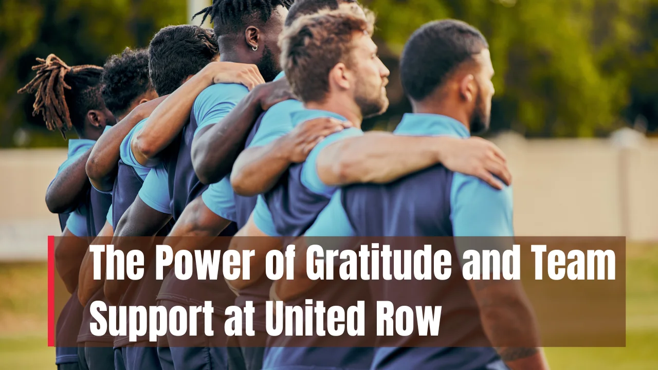 Gratitude and Team Support