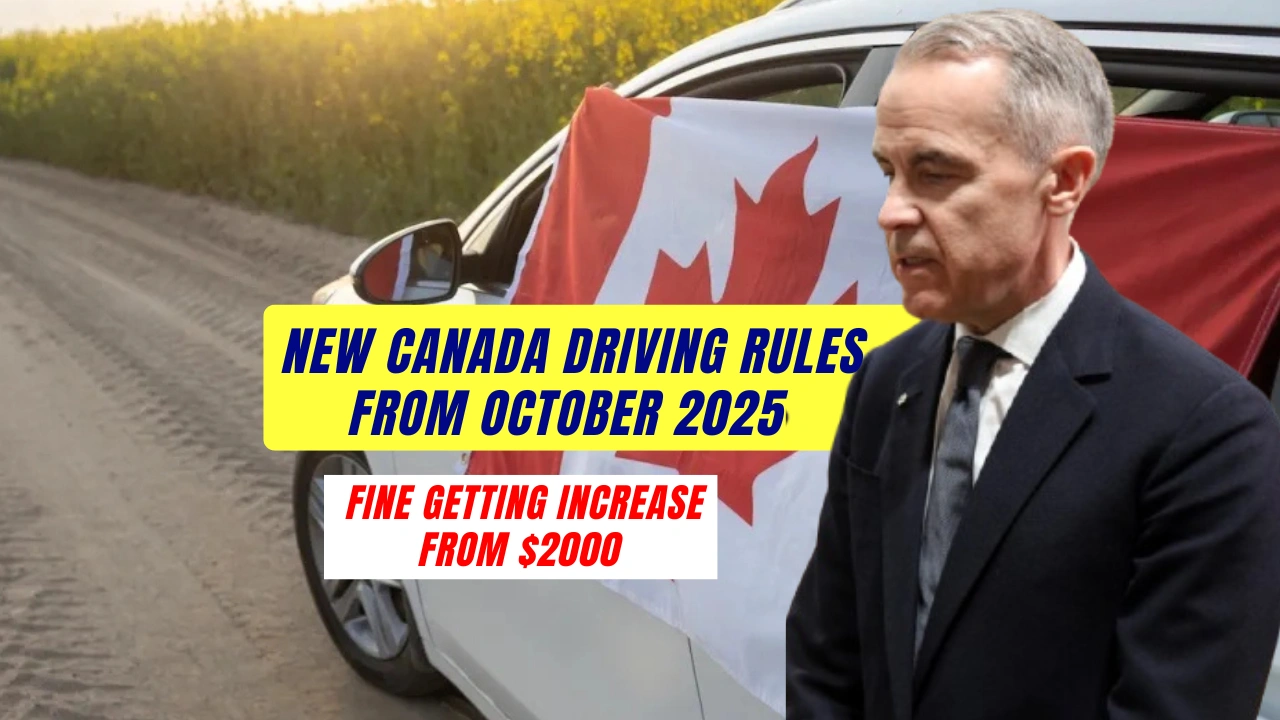 New Canada Driving Rules From October 2025