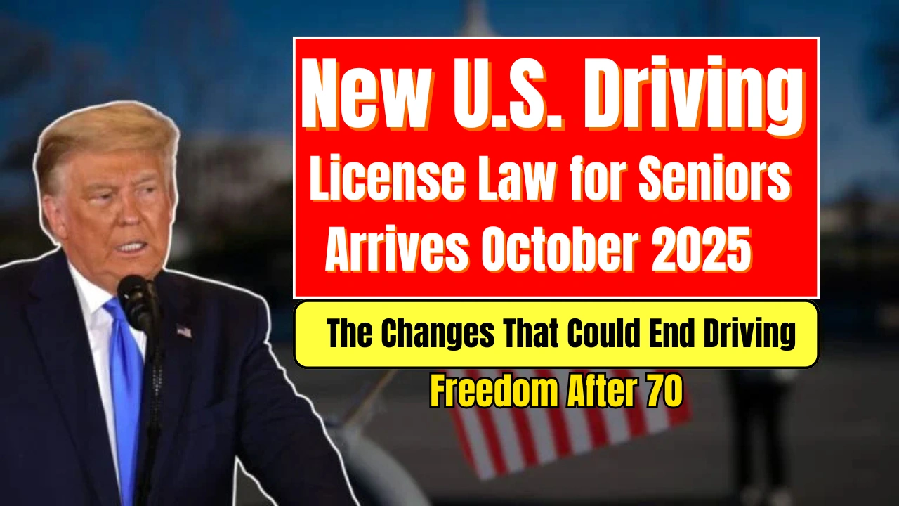 New U.S. Driving License Law for Seniors