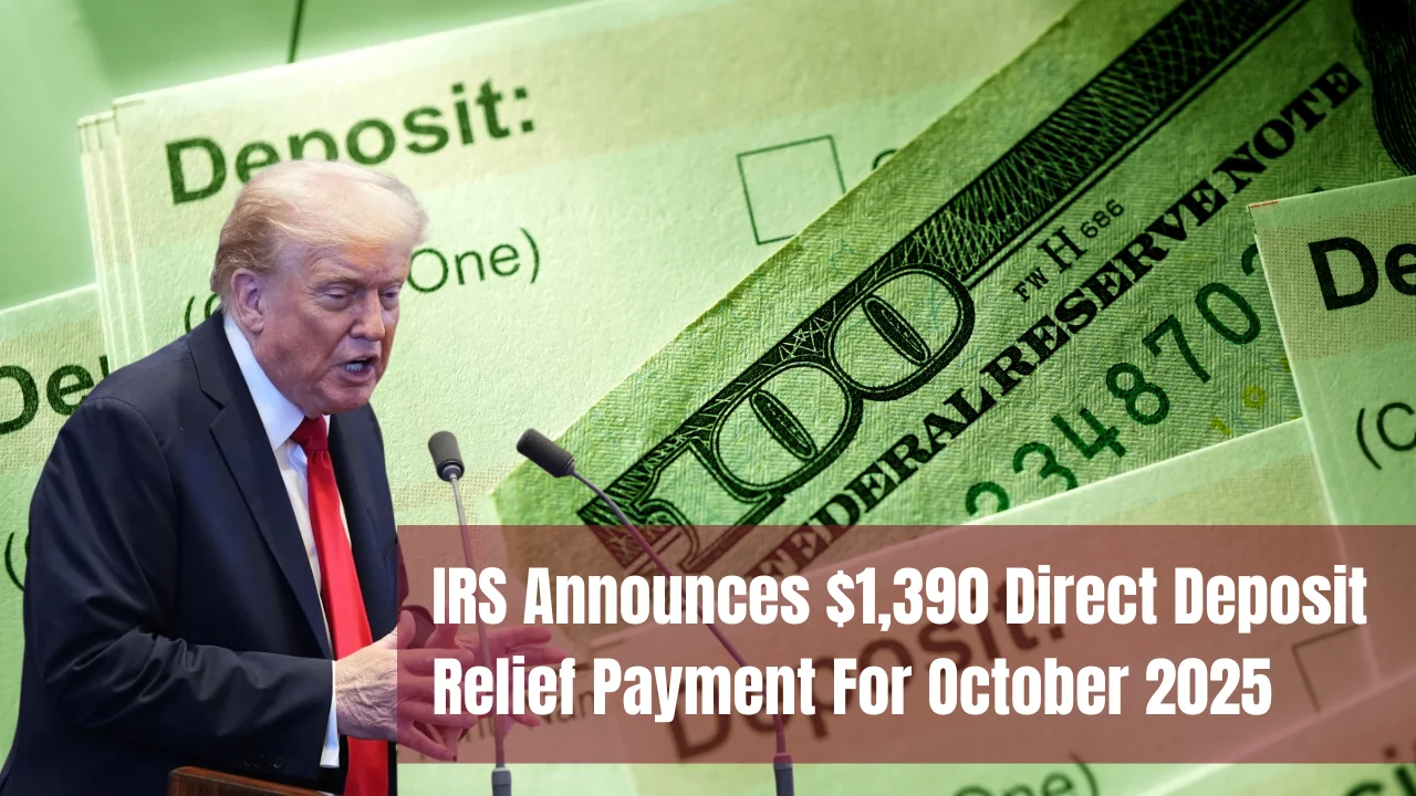 Relief Payment October 2025: