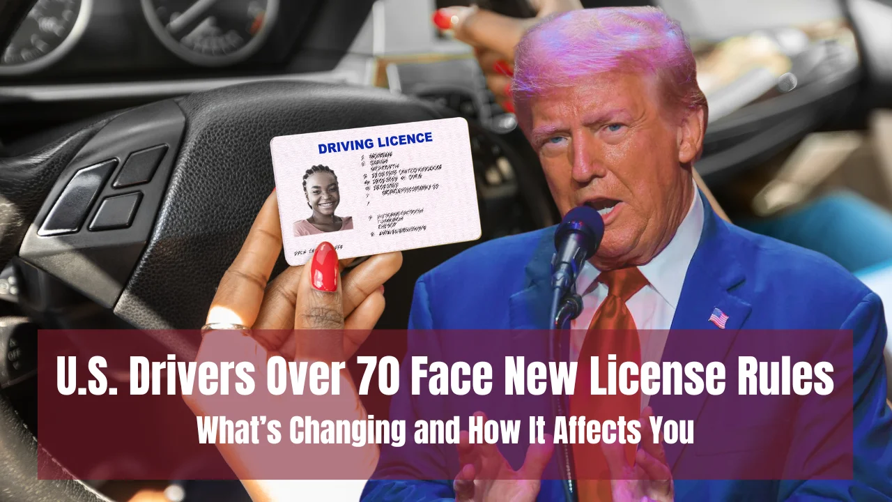 U.S. Drivers Over 70 Face New License Rules