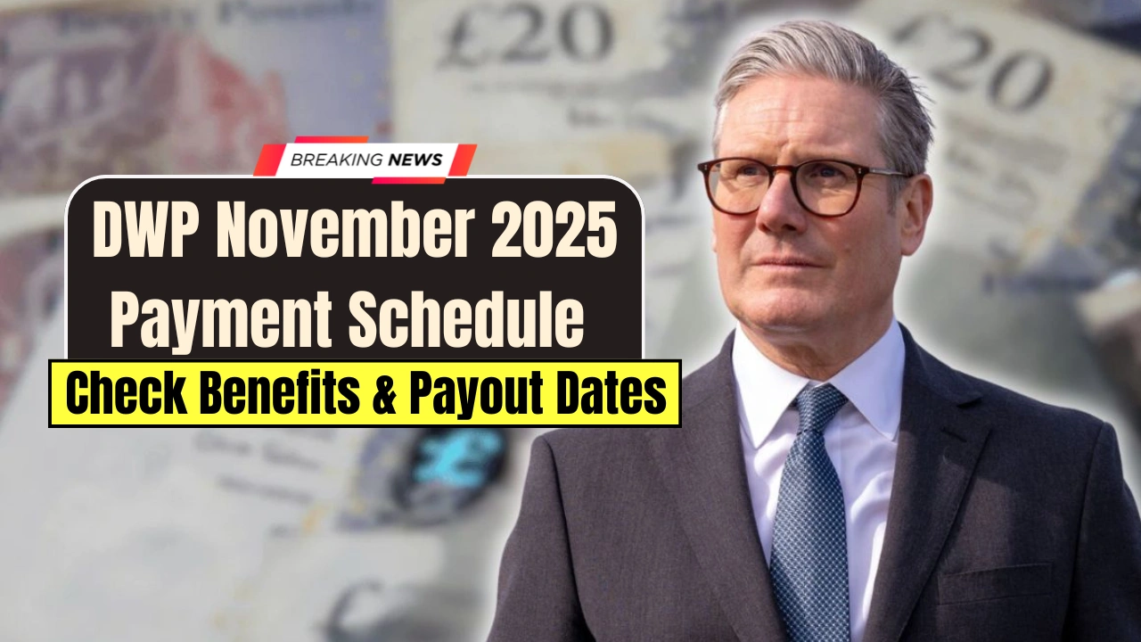 DWP November 2025 Payment Schedule