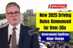 New 2025 Driving Rules Announced for Over-55s