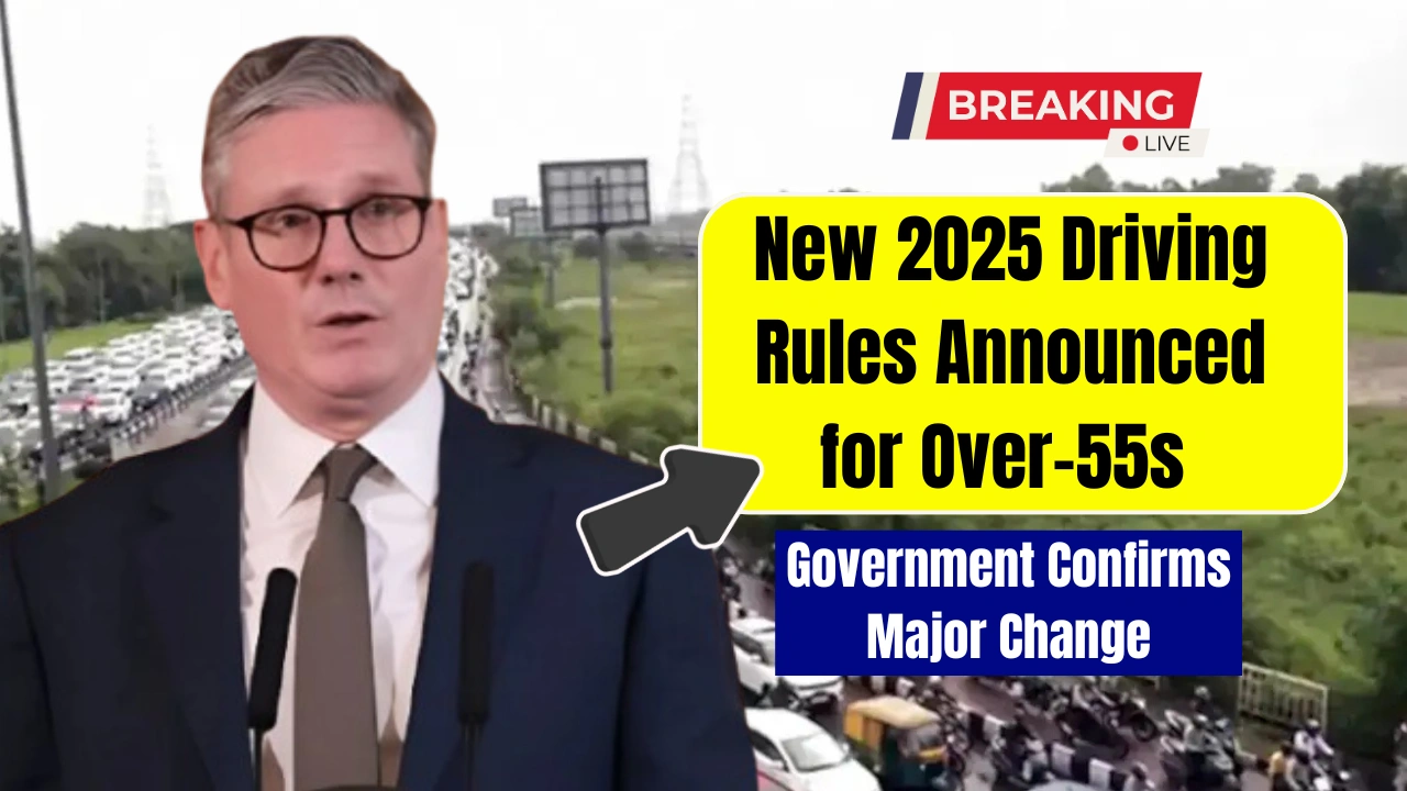 New 2025 Driving Rules Announced for Over-55s