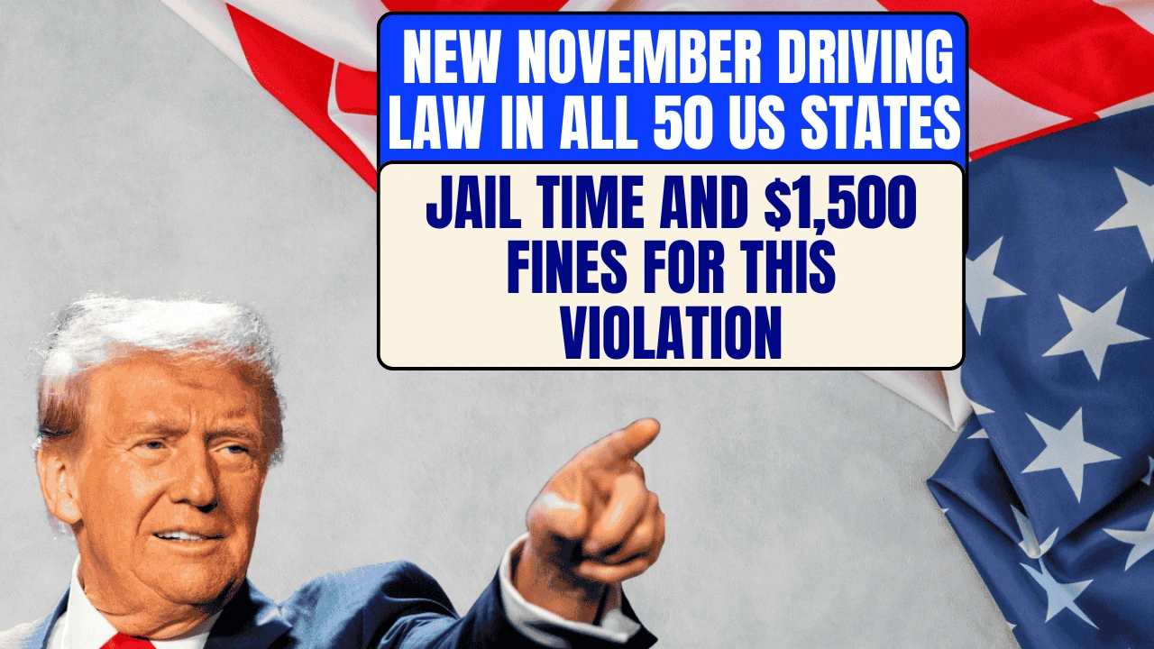 New November Driving Law In All 50 US States