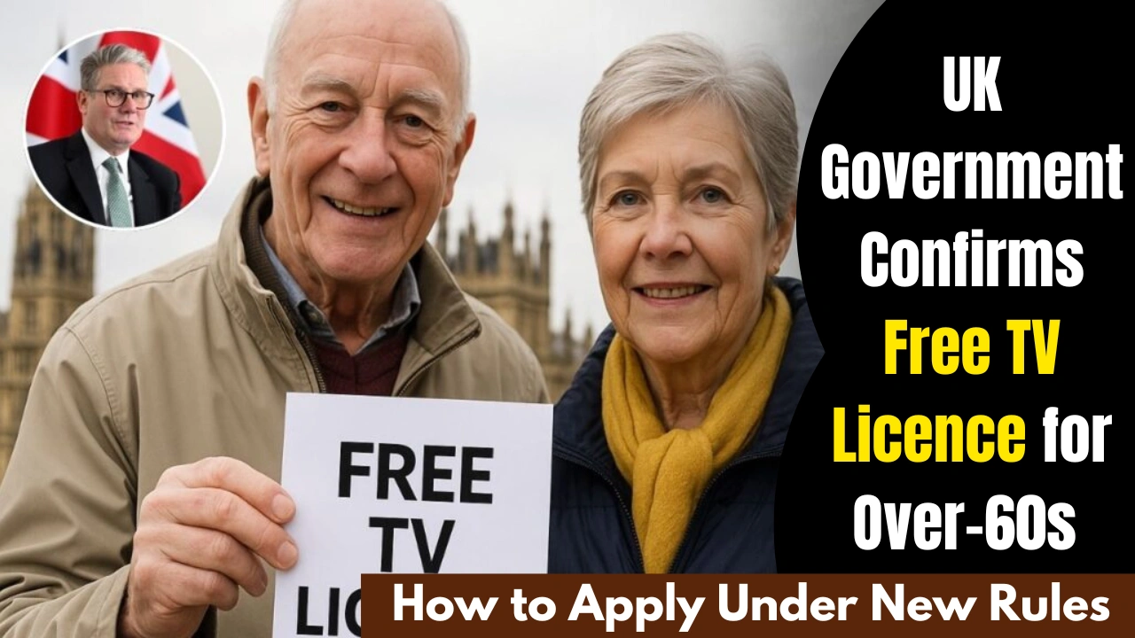 UK Government Confirms Free TV Licence for Over-60s