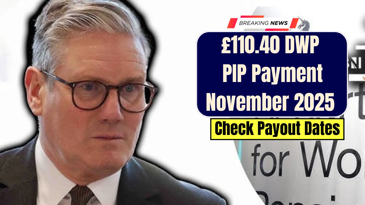 £110.40 DWP PIP Payment November 2025